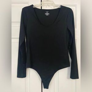 Scoopneck Black body suit. Smoke free home. Never been worn. Just tried on.